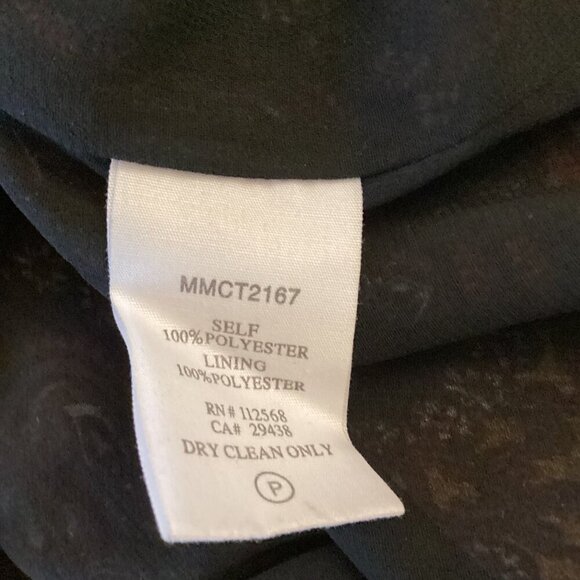 MM Couture By Miss Me Boho Sleeveless Tie-Neck Blouse Top Size Medium NWOT - Picture 3 of 7